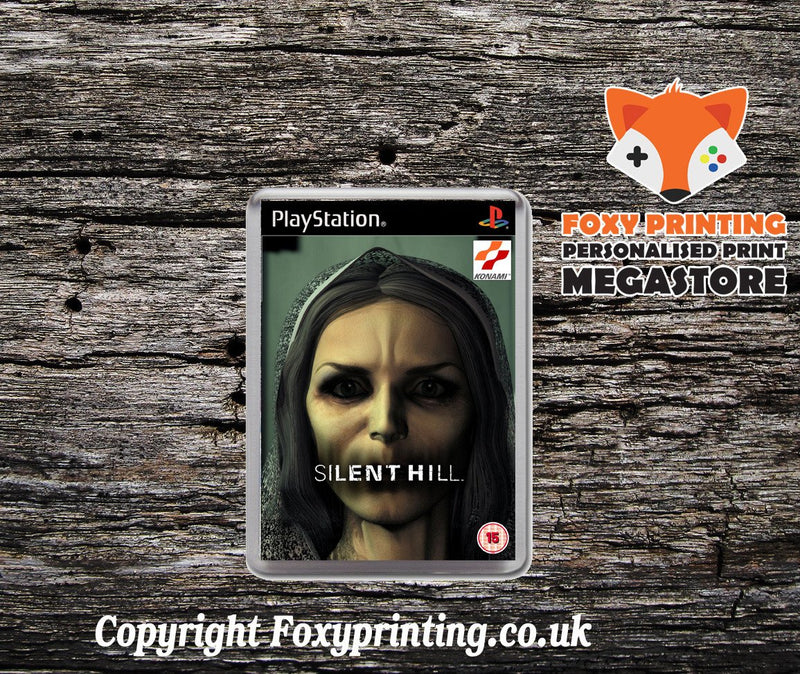 Silent Hill Eu - PS1 Playstation 1 Game Inspired Retro Gaming Magnet