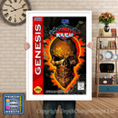 Skeleton Krew - Sega Megadrive Inspired Retro Gaming Poster A4 A3 A2 Or A1