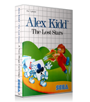 Alex Kidd The Lost Stars AU Sega Master System REPLACEMENT GAME Case Or Cover