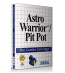 Astro Warrior Pit Pot EU Sega Master System REPLACEMENT GAME Case Or Cover