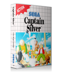 Captain Silver EU Sega Master System REPLACEMENT GAME Case Or Cover