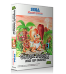 Chuck Rock2 EU Sega Master System REPLACEMENT GAME Case Or Cover