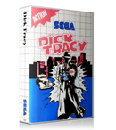 Dick Tracy AU Sega Master System REPLACEMENT GAME Case Or Cover