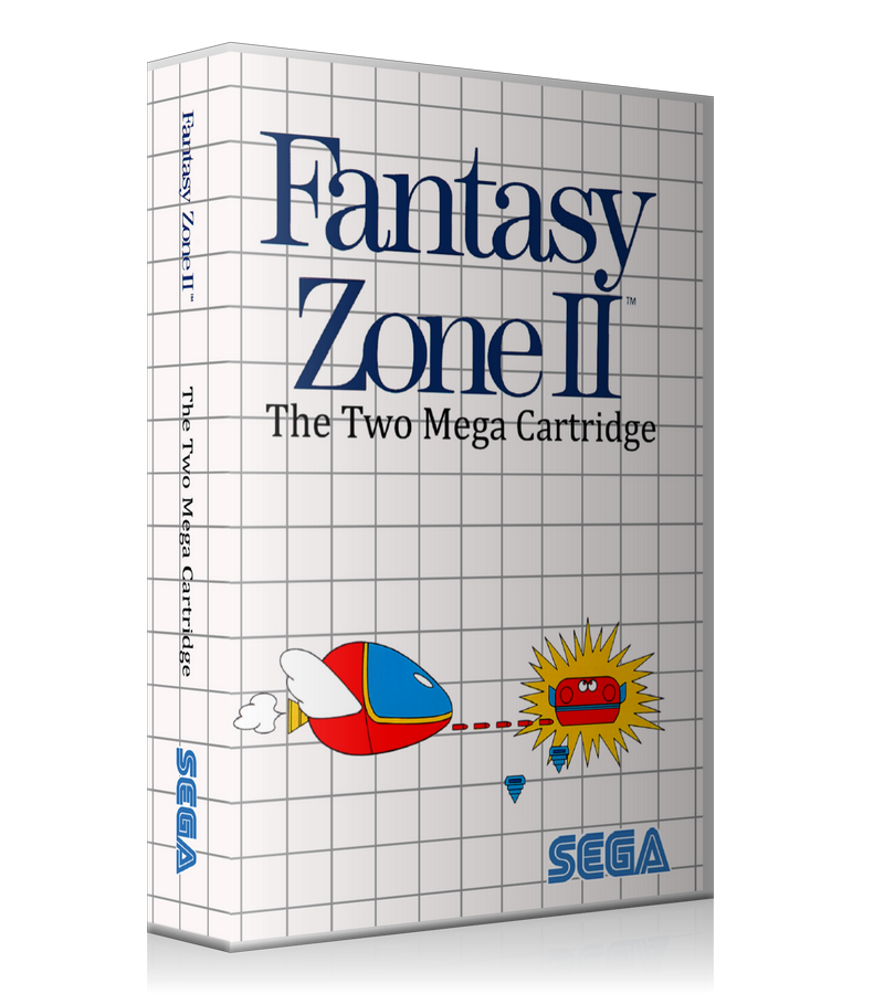 Fantasy Zone2 Sega Master System REPLACEMENT GAME Case Or Cover