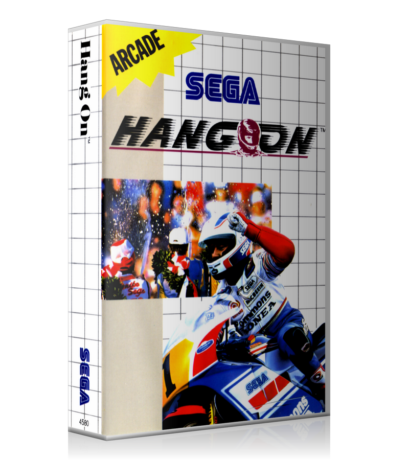 Hangon AU Sega Master System REPLACEMENT GAME Case Or Cover