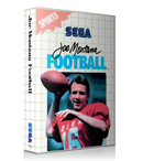 Joe Montana Football AU Sega Master System REPLACEMENT GAME Case Or Cover