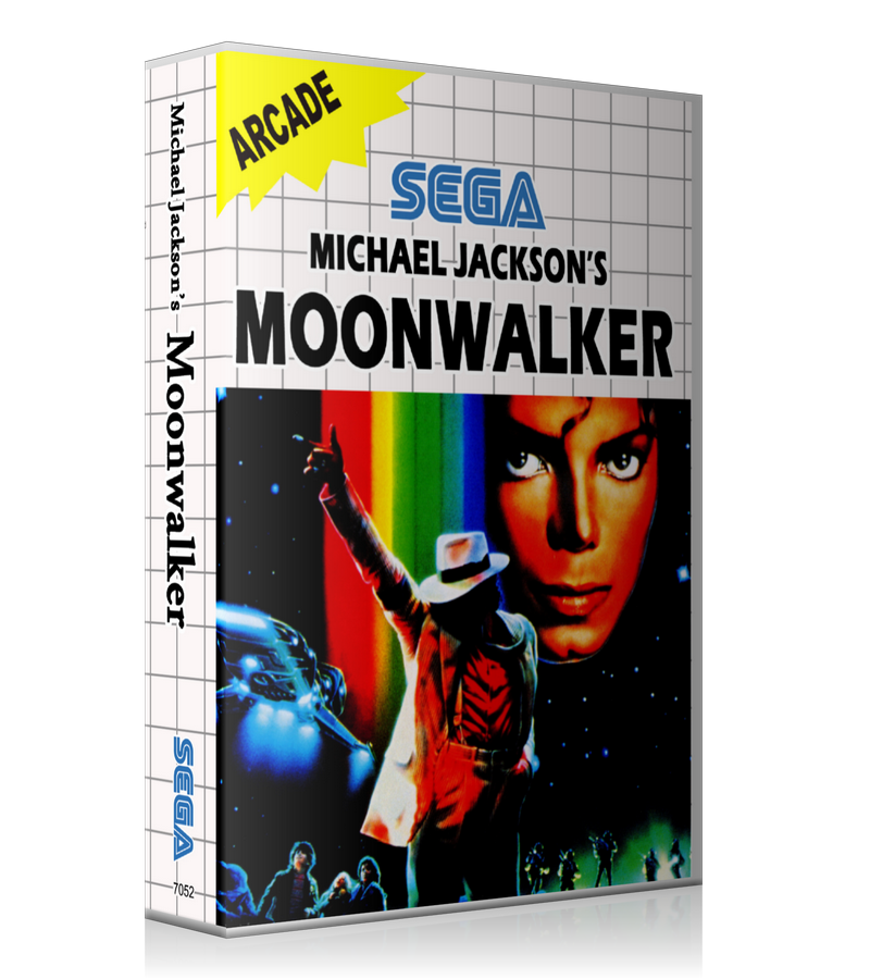 Michael Jacksons Moon Walker Eu Sega Master System REPLACEMENT GAME Case Or Cover
