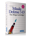 Missile Defense 3D Sega Master System REPLACEMENT GAME Case Or Cover