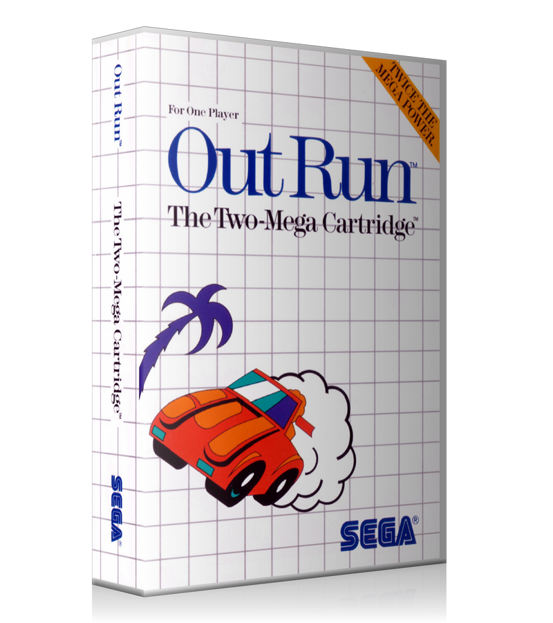 Out Run Sega Master System REPLACEMENT GAME Case Or Cover