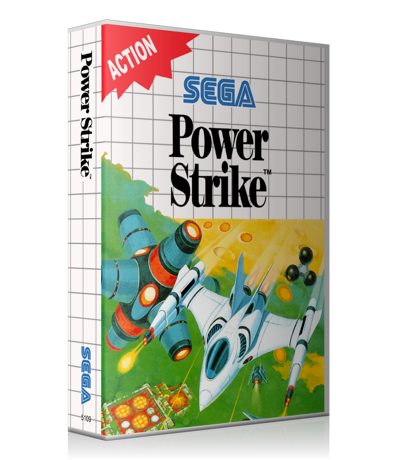 Power Strike Eu Sega Master System REPLACEMENT GAME Case Or Cover