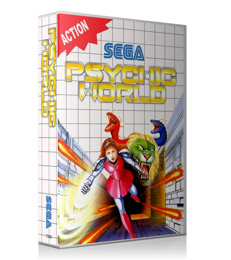 Psychic World Eu Sega Master System REPLACEMENT GAME Case Or Cover