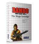 Rambo First Blood Part II Sega Master System REPLACEMENT GAME Case Or Cover