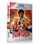 Renegade Eu Sega Master System REPLACEMENT GAME Case Or Cover
