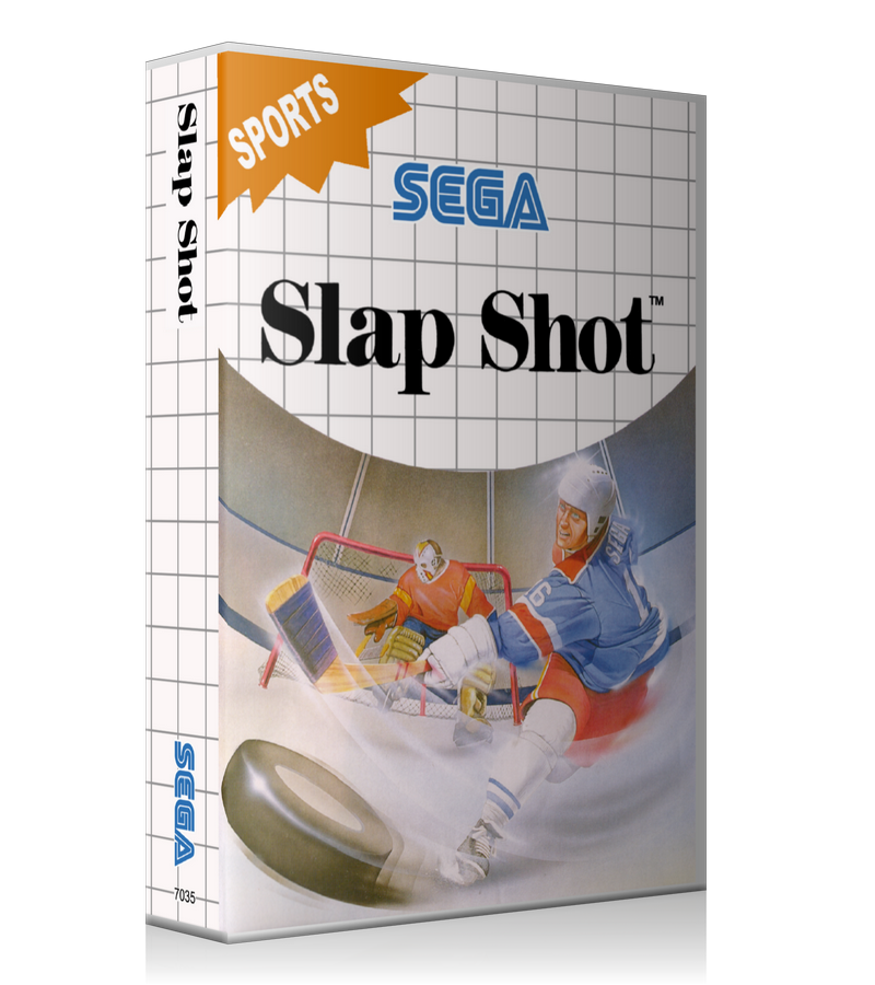 Slap Shot Eu Sega Master System REPLACEMENT GAME Case Or Cover