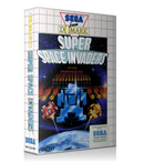 Super Space Invaders Eu Sega Master System REPLACEMENT GAME Case Or Cover