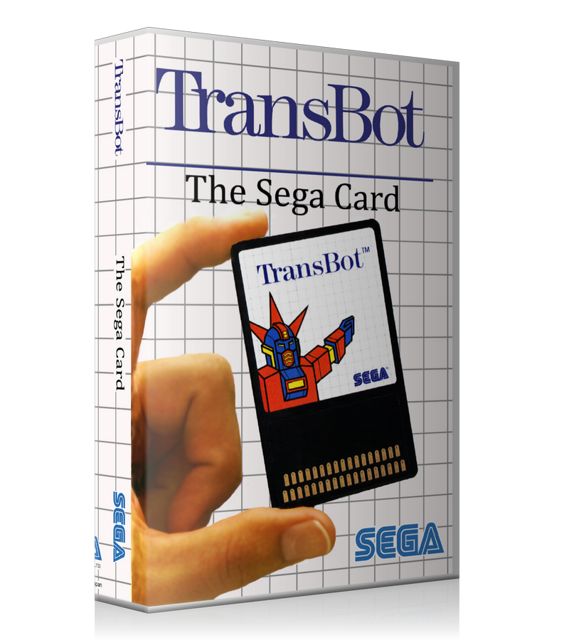 Trans Bot Sega Master System REPLACEMENT GAME Case Or Cover