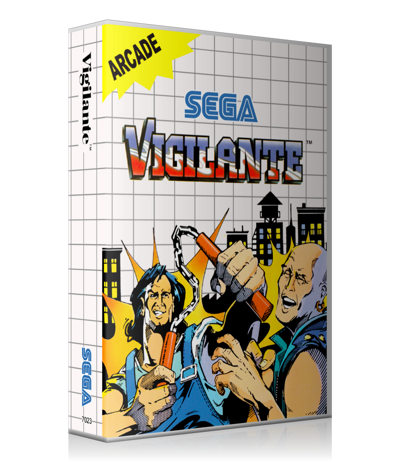 Vigilante Eu Sega Master System REPLACEMENT GAME Case Or Cover