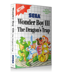 Wonder Boy Iii The Dragon Strap Au Sega Master System REPLACEMENT GAME Case Or Cover