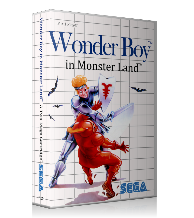 Wonder Boy In Monster Land Eu Sega Master System REPLACEMENT GAME Case Or Cover