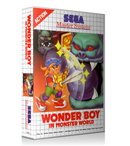 Wonder Boy In Monster World Au Sega Master System REPLACEMENT GAME Case Or Cover
