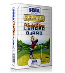 World Class Leader Board Eu Sega Master System REPLACEMENT GAME Case Or Cover