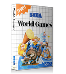 World Games Au Sega Master System REPLACEMENT GAME Case Or Cover