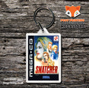 Snatcher Gb Game Inspired Retro Gaming Keyring