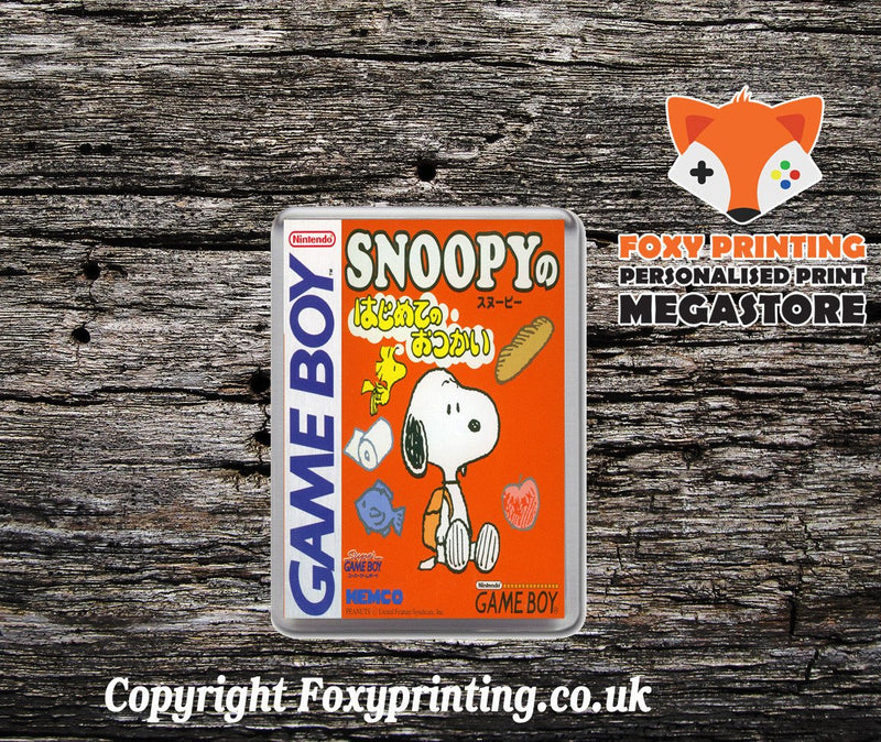 Snoopy Nohajimetenotsukai Jp (2) Retro Gaming Magnet