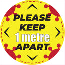 Social Distancing Stickers 20a Social Distancing Floor Stickers