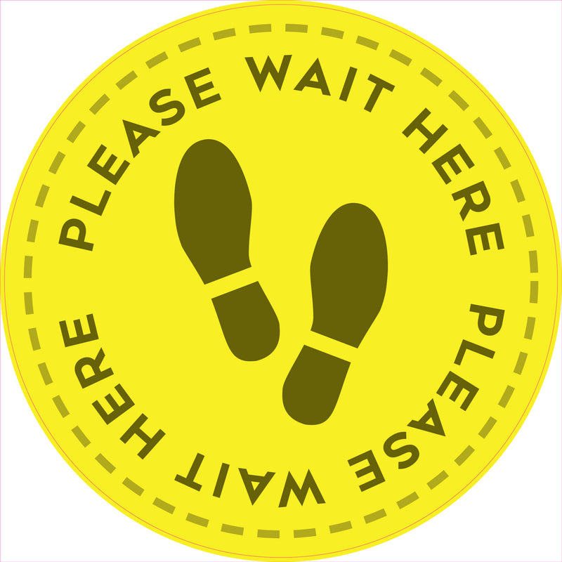 Social Distancing Stickers 27 Social Distancing Floor Stickers