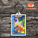 Sol Feace Game Inspired Retro Gaming Keyring