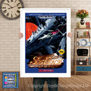 Soldeace - Sega Megadrive Inspired Retro Gaming Poster A4 A3 A2 Or A1