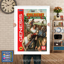 Soldiers Of Fortune - Sega Megadrive Inspired Retro Gaming Poster A4 A3 A2 Or A1