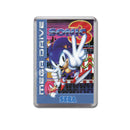 Sonic3 Eu Game Style Inspired Sega Megadrive Retro Video Gaming Magnet