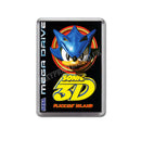 Sonic 3d Flickies Island Eu Game Style Inspired Sega Megadrive Retro Video Gaming Magnet