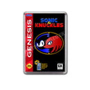 Sonic And Knuckles Game Style Inspired Sega Megadrive Retro Video Gaming Magnet