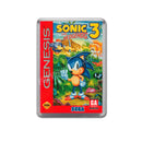 Sonic The Hedge Hog 3 (2) Game Style Inspired Sega Megadrive Retro Video Gaming Magnet