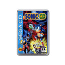 Sonic cd Sega Mega CD Game Inspired Retro Gaming Magnet