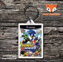 Sonic Riders Gamecube Game Inspired Retro Gaming Keyring
