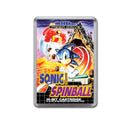 Sonics Pinball Eu Game Style Inspired Sega Megadrive Retro Video Gaming Magnet