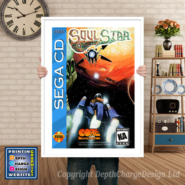 3 Ninjas Kick Back Hook Sega Sega Mega CD Inspired Retro Gaming Poster