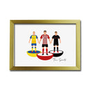 Southampton Football Club gift - Tiny Men Big Balls Poster