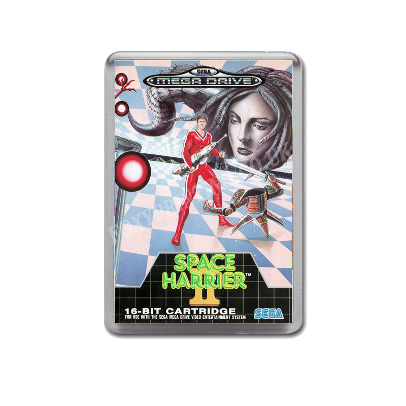 Space Harrier 2 Eu Game Style Inspired Sega Megadrive Retro Video Gaming Magnet