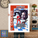 Spaceharrier Ii Ca - Sega Megadrive Inspired Retro Gaming Poster A4 A3 A2 Or A1