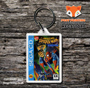 Spiderman Game Inspired Retro Gaming Keyring
