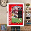 Sports Talk Football 93 - Sega Megadrive Inspired Retro Gaming Poster A4 A3 A2 Or A1