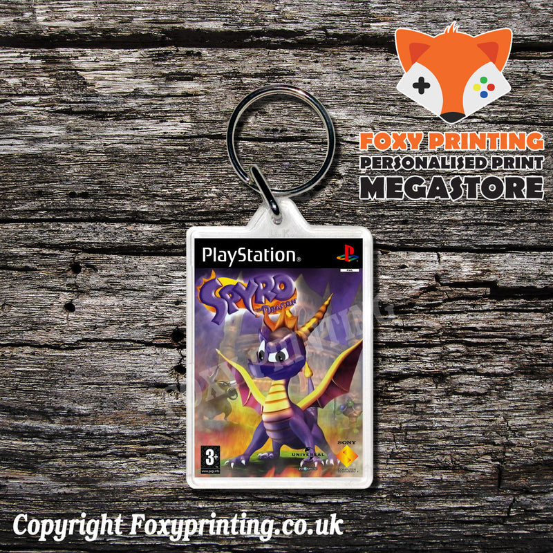 Spyro The Dragon Gb - PS1 Playstation 1 Game Inspired Retro Gaming Magnet