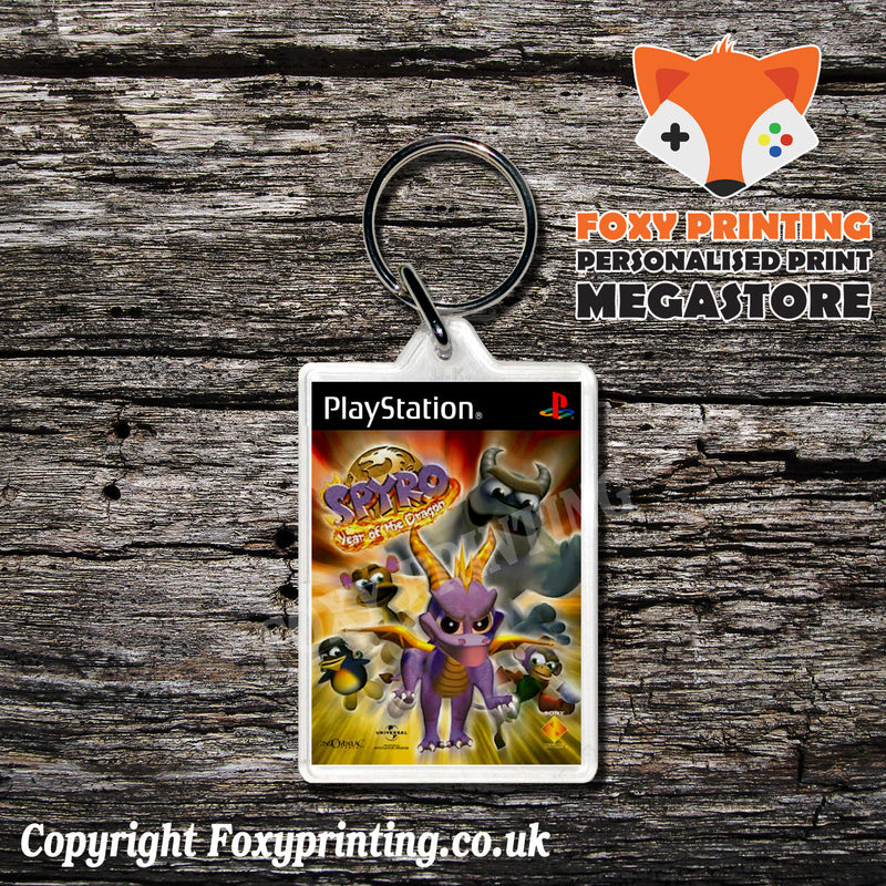 Spyro Year Of The Dragon Eu - PS1 Playstation 1 Game Inspired Retro Gaming Magnet
