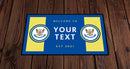 Personalized St. Johnstone FC Bar Mat - Home Bar Runner