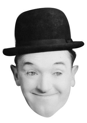 Stan Laurel Celebrity Face Mask Fancy Dress Cardboard Costume Mask